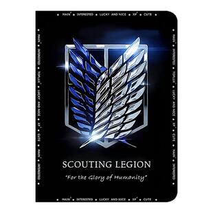 适用苹果ipad11代保护壳ipadair7平板保护套mini6迷你5进击的巨人10艾伦9八ipadpro11英寸air2024带笔槽2动漫