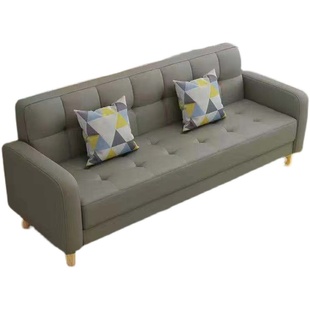 出租房公寓沙发小户型可折叠睡觉多功能卧室办公室休息简易沙发床