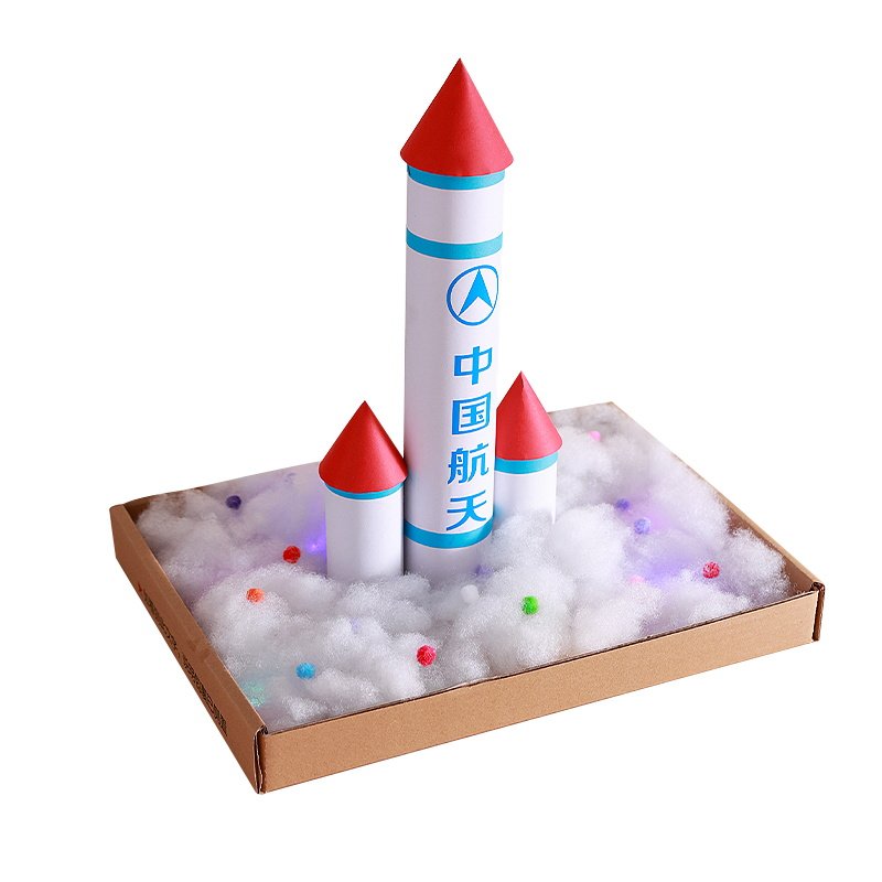航天火箭模型手工材料