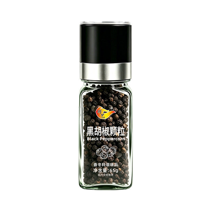 黑胡椒海盐粒研磨瓶牛排调味料