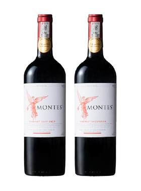 montes天使珍藏赤霞珠红酒2瓶