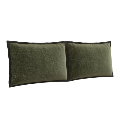 侘寂风床头靠垫新中式民宿床头软包靠背悬浮床榻榻米卧室定制靠枕