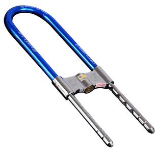 金点原子玻璃门锁 双门双开锁分体叉锁 店铺门锁具 插锁防盗锁