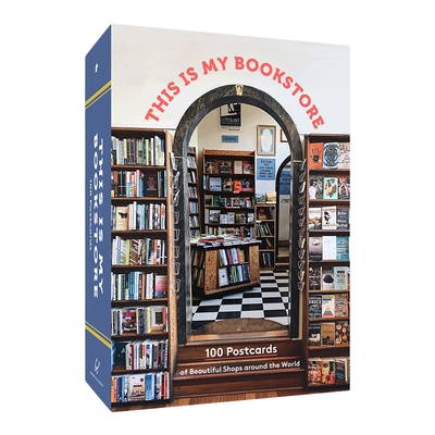 英文原版 This Is My Bookstore Postcard Box 这是我的书店 100张全彩明信片 英文版 进口英语原版书籍