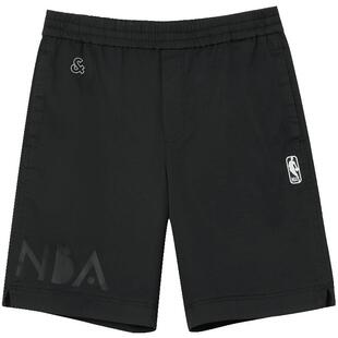 杰克琼斯NBA联名春季男装短裤潮流时尚篮球舒适休闲简约个性裤子