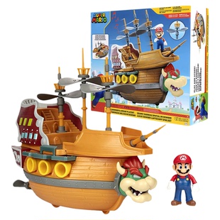 正版杰克仕马力欧豪华库巴飞船奥德赛套装马里奥周边玩具手办模型