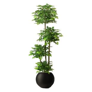 幸福树仿真绿植客厅大型落地假植物发财树室内家居装饰摆件假花