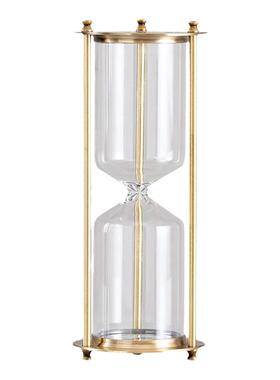 金属沙漏简约办公室可旋转装饰品