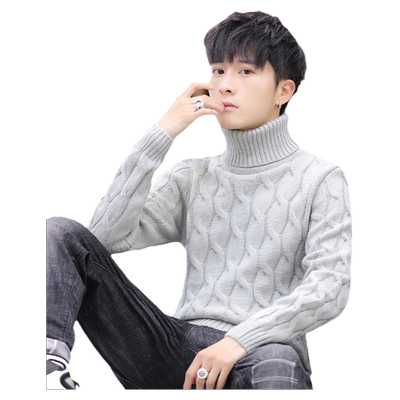 男士高领毛衣配大风内搭秋冬