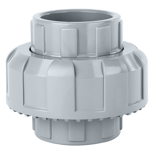 戎生CPVC美标活接头水管接头对接器管道直接化工 PVC管件内插直通