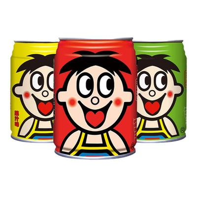 旺旺旺仔牛奶罐装缶苹果果汁味