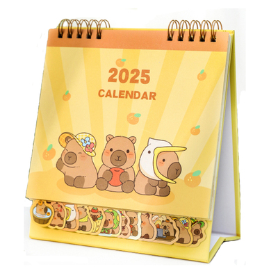 台历2026年新款卡皮巴拉日历本