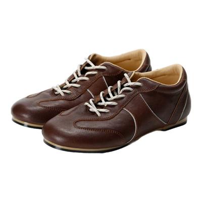 头层牛皮~冉言2025秋新款德训鞋