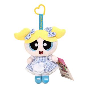 NewToys 正版可爱飞天小女警洛丽塔裙子玩偶泡泡公仔包挂件钥匙扣