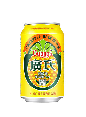 广氏菠萝啤330ml听装饮料