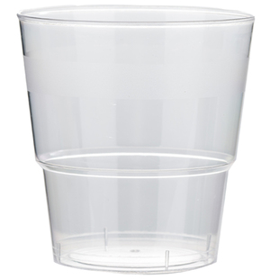 一次性航空杯果汁饮料塑料杯子200ml加厚透明硬质招待杯水杯100只