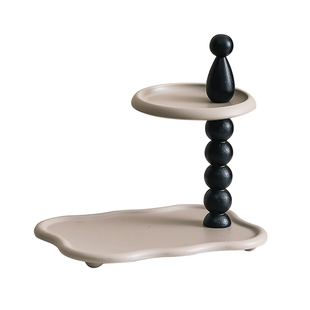 复古入户创意香薰香水托盘置物架玄关收纳摆件钥匙手表卧室首饰