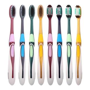 牙刷软毛成人家用独立包装中硬毛牙刷软毛家庭装家用男女