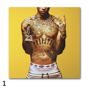 Central Cee英国说唱音乐人专辑CD封面海报 个性潮店书吧装饰贴画