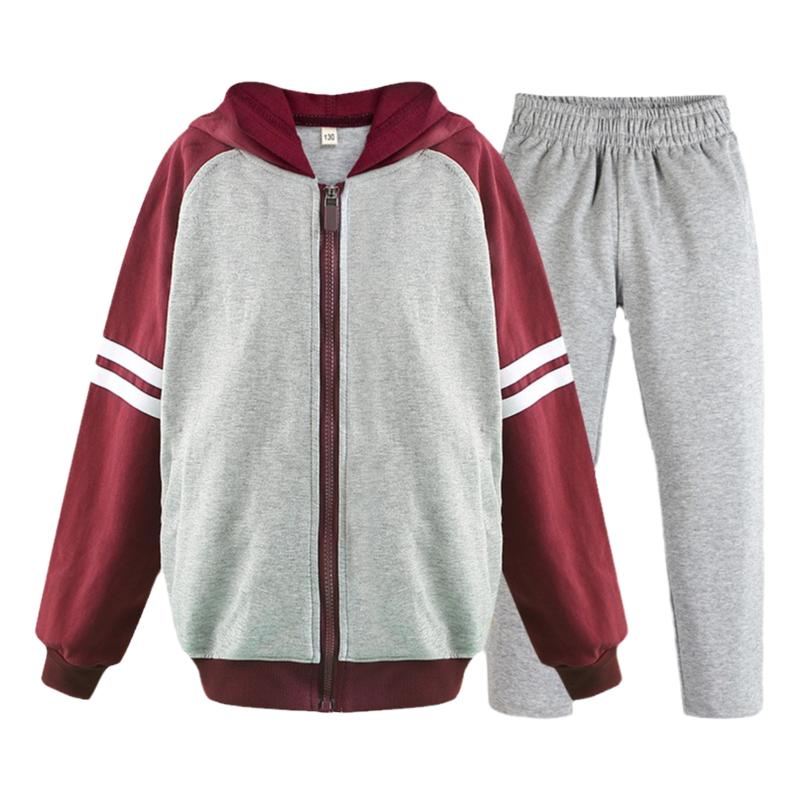 小学生加绒校服秋冬装加厚裤子