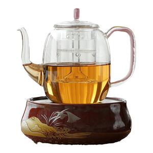 禾器小清新高硼硅玻璃玻璃煮茶壶