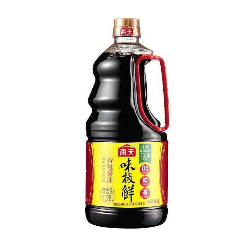 海天味极鲜生抽酱油1.28L