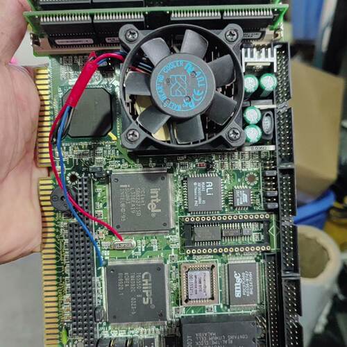 NEAT-575 REV:A2 工控机主板，带CPU、内存、-议价