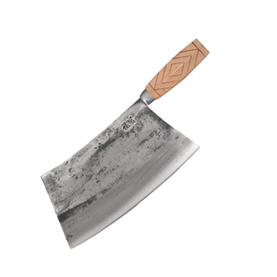 手工锻打刀老式铁菜刀家用锰钢厨师专用锋利斩切肉菜切片刀具厨房