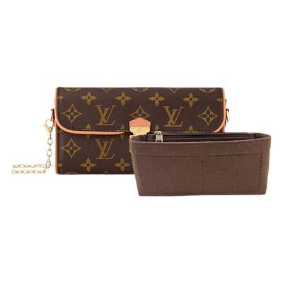适用lv新款pochette camille老花链条单肩包内胆包撑内衬袋杜邦纸