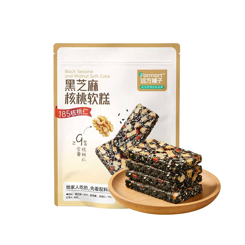 切糕王子158g黑芝麻核桃软糕