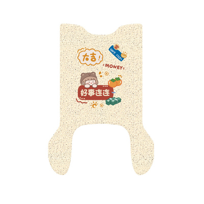 适用于爱玛爱朵QB33电动车脚垫