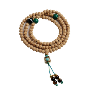 热振百香籽手串高密原籽深坑鬼脸108颗柏香籽佛念珠盘文玩手串链