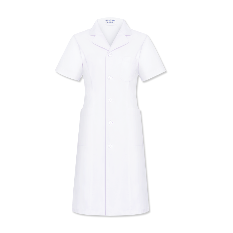 白大褂医生工作服短袖-舒适耐穿