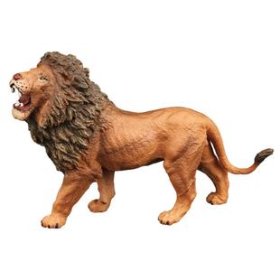 精美仿真野生小动物模型蜜獾老虎狮子森林长颈鹿3男女孩4认知玩具