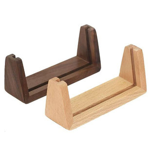 胡桃木桌牌桌签A4亚克力台卡实木展示牌菜单价目牌广告立牌酒水牌