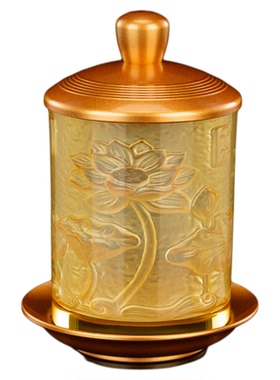 琉璃供杯大悲水杯供具圆通佛具