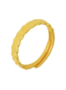 沙金貔貅戒指女轻奢设计