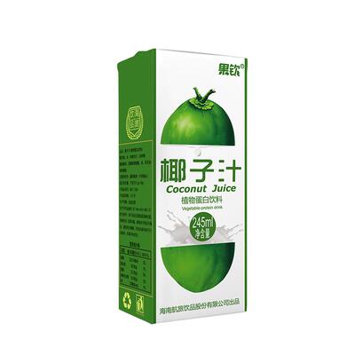 海南特产椰子汁245ml航空品质