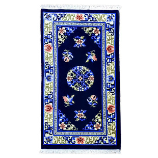 羊毛毯飘窗卧室客厅地毯复古欧式民族风新款防滑藏毯加厚可定制毯