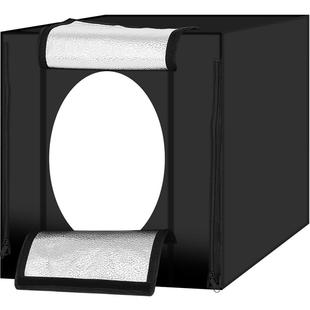 CY春影80cm摄影棚小型补光灯箱淘宝迷你直播拍照道具柔光箱便携产品拍摄柔光箱静物简易台背景专业电商设备