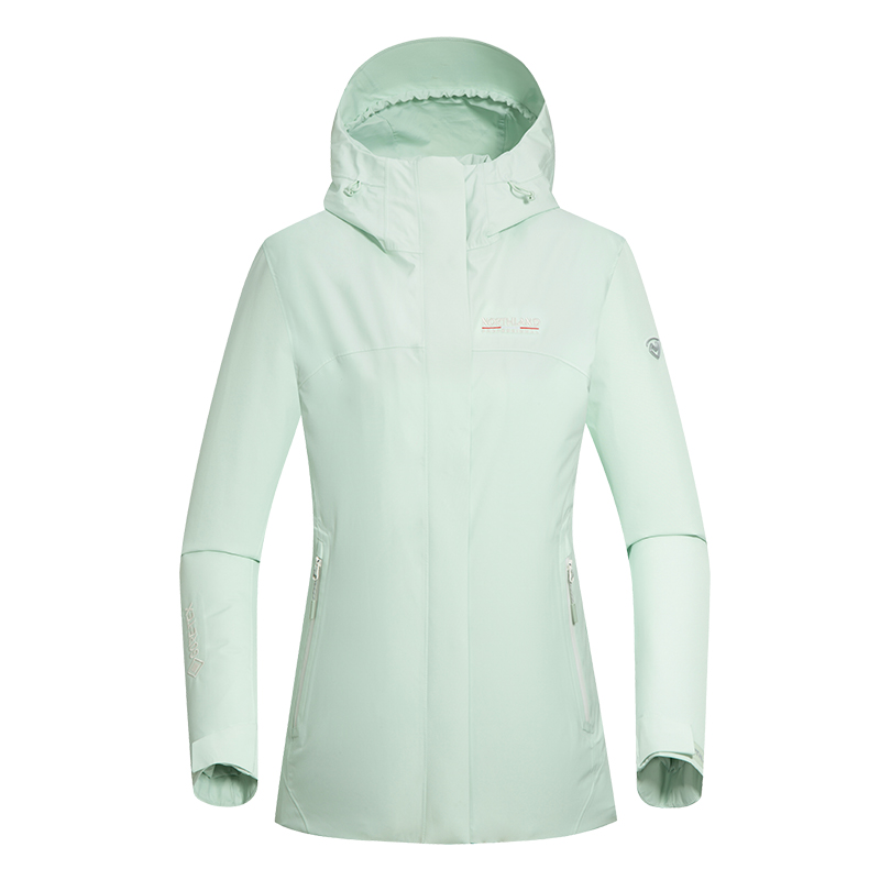 商场同款诺诗兰GORE-TEX冲锋衣女士夏季户外防风登山服NWJEH2501S