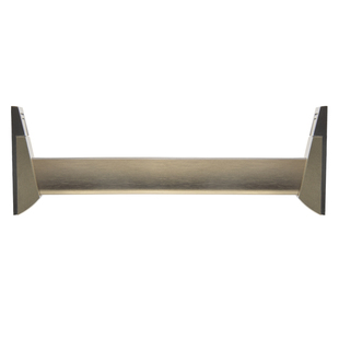 衣柜挂衣杆铝合金心形衣通杆衣柜静音防滑条晾衣杆法兰座衣柜配件