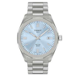 【新品】Tissot天梭官方PRC100聚光系列太阳能石英男表