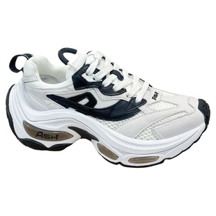 ASH女鞋增高厚底拼色复古老爹鞋休闲网孔透气运动鞋女AP340L40012