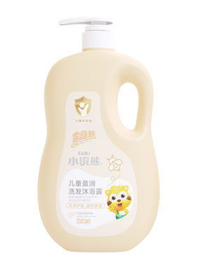 小浣熊儿童沐浴露1升宝宝洗澡