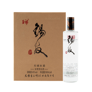 酒厂店浓香45度锡友500ml6瓶装玉祁纯粮无锡白酒特产光瓶口粮