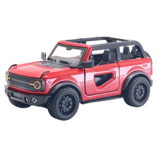 仿真福特烈马合金车模型摆件无声光回力男孩越野玩具车礼物娃娃机
