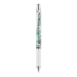 PENTEL 派通 MOOMIN姆明限定速干按动中性笔DINOTAENG黑色水笔0.5