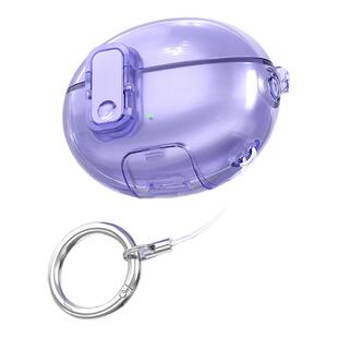 适用华为freebuds6i保护套创意开关适用于华为freeclip耳机保护壳玫瑰金耳夹式freebudspro4软壳新款秒变支架