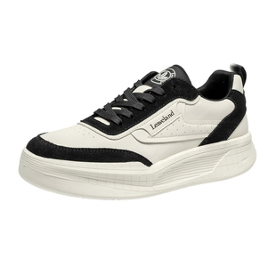 枫叶男鞋小白鞋男款2025冬季新款运动板鞋男士百搭增高休闲鞋子潮